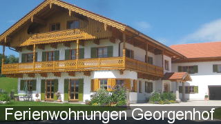 Ferienwohnungen am Georgenhof in Huglfing zwischen Weilheim und Staffelsee